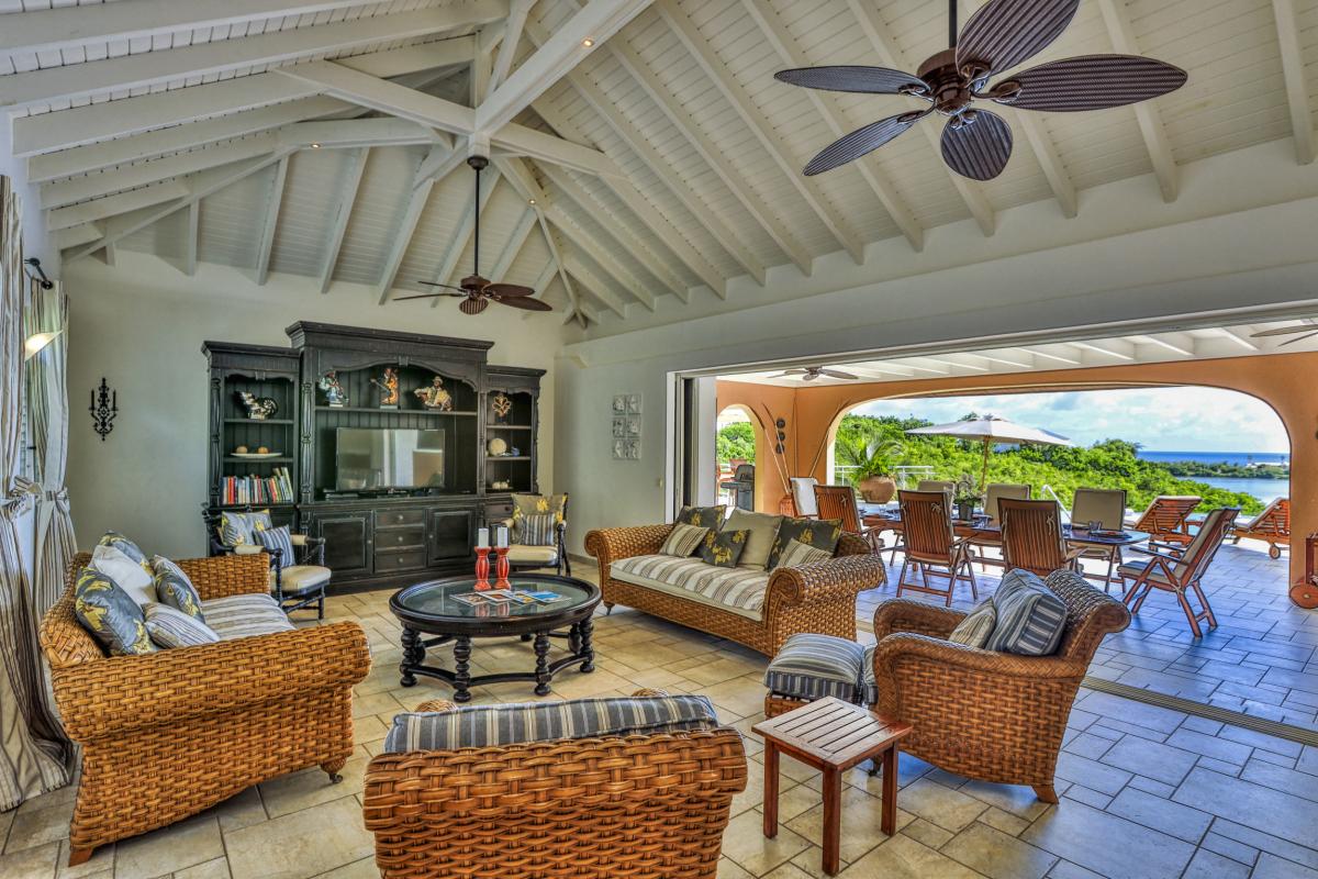 19- Location villa piscine Sea Vous Play Terres Basses Saint Martin_salon